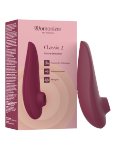 WOMANIZER CLASSIC 2 ESTIMULADOR DE CLATORIS BURDEOS