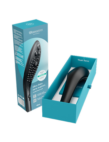 WOMANIZER WAVE CABEZAL DE DUCHA ESTIMULADOR DE CLITORAS NEGRO