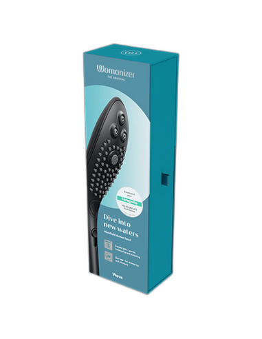 WOMANIZER WAVE CABEZAL DE DUCHA ESTIMULADOR DE CLITORAS NEGRO