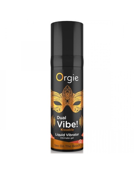 ORGIE DUAL VIBE SEX ON THE BEACH GEL ANTIMO BESABLE EFECTO VIBRANTE 15 ML