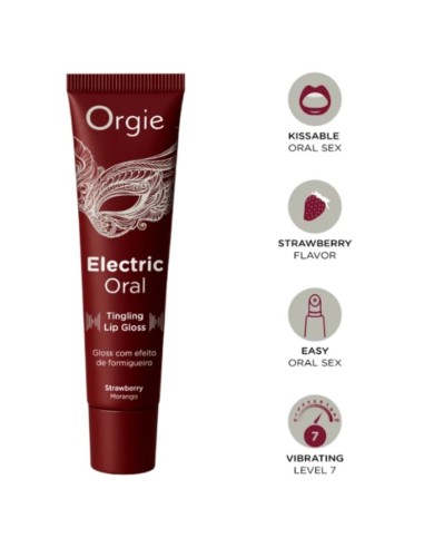 ORGIE ELECTRIC ORAL GLOSS LABIAL BESABLE EFECTO HORMIGUEO 15 ML
