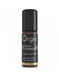 ORGIE ELECTRIC FELLATIO GLOSS LABIAL BESABLE EFECTO VIBRANTE 10 ML 2