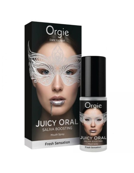 ORGIE JUICY ORAL SPRAY BUCAL ESTIMULANTE DE SALIVA SABOR MENTA 15 ML