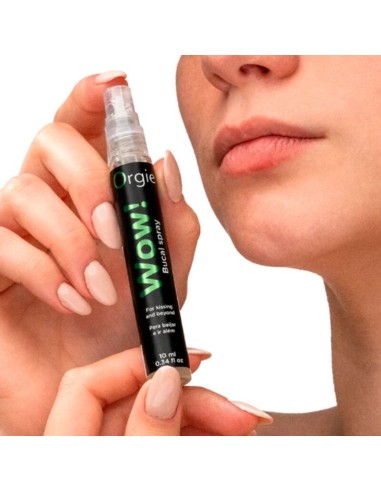 ORGIE WOW SPRAY BUCAL BESABLE MENTOL Y EUCALIPTO 10 ML