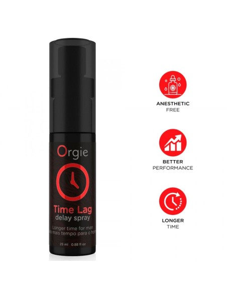ORGIE TIME LAG SPRAY RETARDANTE SIN ANESTASICOS 25 ML