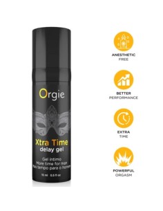 ORGIE XTRA TIME GEL RETARDANTE SIN ANESTASICOS 15 ML
