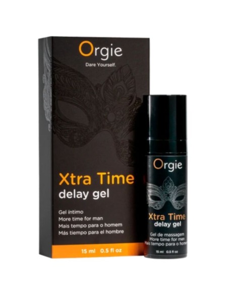 ORGIE XTRA TIME GEL RETARDANTE SIN ANESTASICOS 15 ML