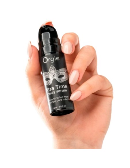 ORGIE XTRA TIME SARUM DE SILICONA RETARDANTE SIN ANESTASICOS 15 ML