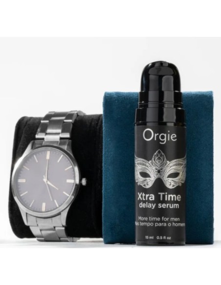ORGIE XTRA TIME SARUM DE SILICONA RETARDANTE SIN ANESTASICOS 15 ML