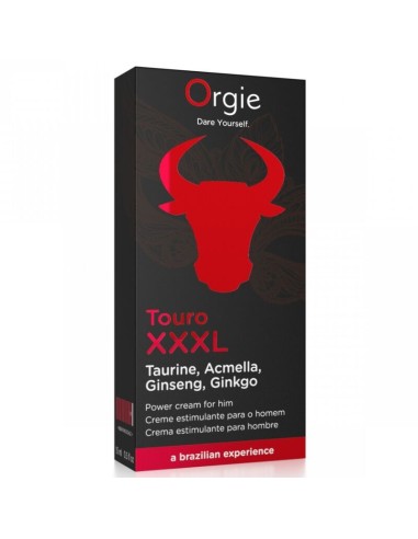 ORGIE TOURO XXXL CREMA POTENCIADORA PARA HOMBRE 15 ML