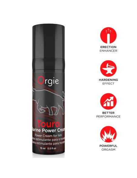 ORGIE TOURO CREMA POTENCIADORA PARA HOMBRE 15 ML