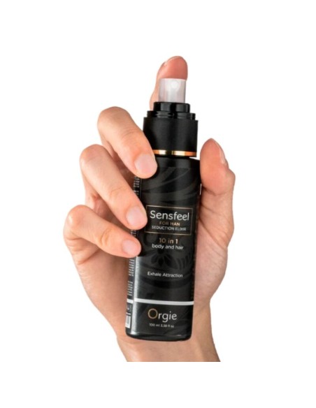 ORGIE SENSFEEL ELIXIR DE SEDUCCIAN PARA HOMBRE 10 EN 1 CUERPO Y CABELLO 100 ML