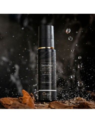 ORGIE SENSFEEL ELIXIR DE SEDUCCIAN PARA HOMBRE 10 EN 1 CUERPO Y CABELLO 100 ML