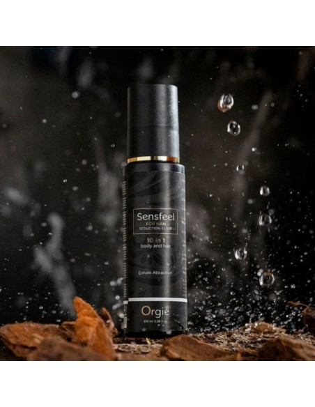 ORGIE SENSFEEL ELIXIR DE SEDUCCIAN PARA HOMBRE 10 EN 1 CUERPO Y CABELLO 100 ML