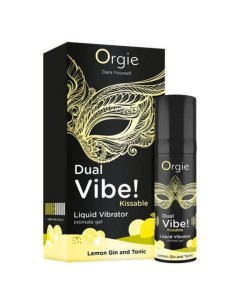 ORGIE DUAL VIBE LEMON GIN AND TONIC GEL ANTIMO BESABLE EFECTO VIBRANTE 15 ML 2