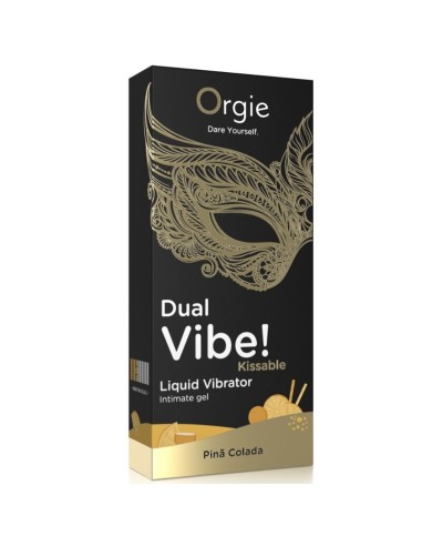 ORGIE DUAL VIBE PIAA COLADA GEL ANTIMO BESABLE EFECTO VIBRANTE 15 ML