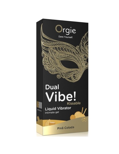 ORGIE DUAL VIBE PIAA COLADA GEL ANTIMO BESABLE EFECTO VIBRANTE 15 ML