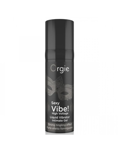 ORGIE SEXY VIBE HIGH VOLTAGE GEL ANTIMO EFECTO VIBRANTE EXTRA FUERTE 15 ML