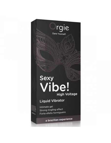 ORGIE SEXY VIBE HIGH VOLTAGE GEL ANTIMO EFECTO VIBRANTE EXTRA FUERTE 15 ML