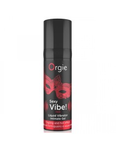 ORGIE SEXY VIBE HOT GEL ANTIMO EFECTO VIBRANTE Y CALOR 15 ML 2