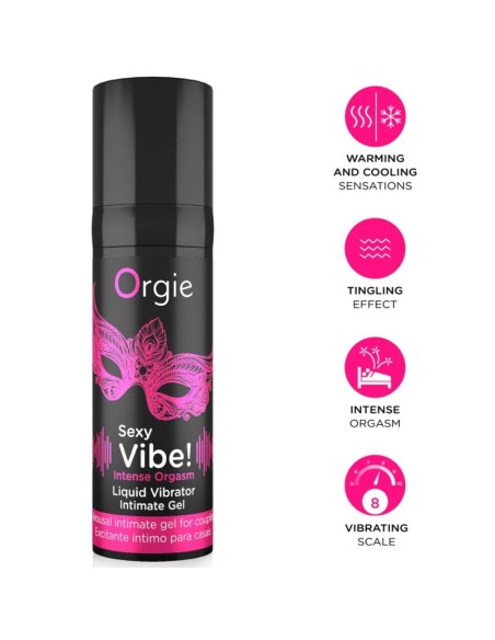 ORGIE SEXY VIBE INTENSE ORGASM GEL ANTIMO MULTISENSACIAN 15 ML