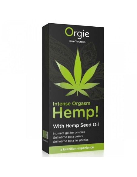 ORGIE HEMP INTENSE ORGASM GEL ANTIMO MULTISENSACIAN CON ACEITE DE CAAAMO 15 ML