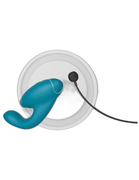 WOMANIZER DUO 2 ESTIMULADOR AZUL PETRALEO