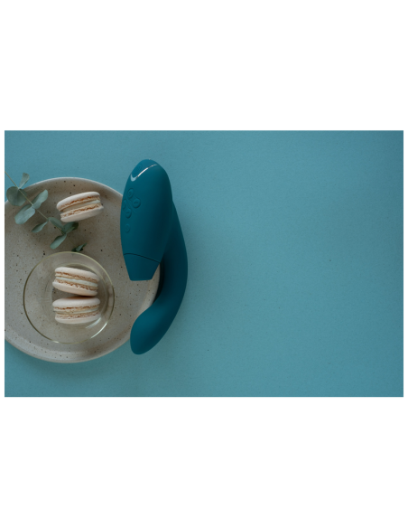 WOMANIZER DUO 2 ESTIMULADOR AZUL PETRALEO