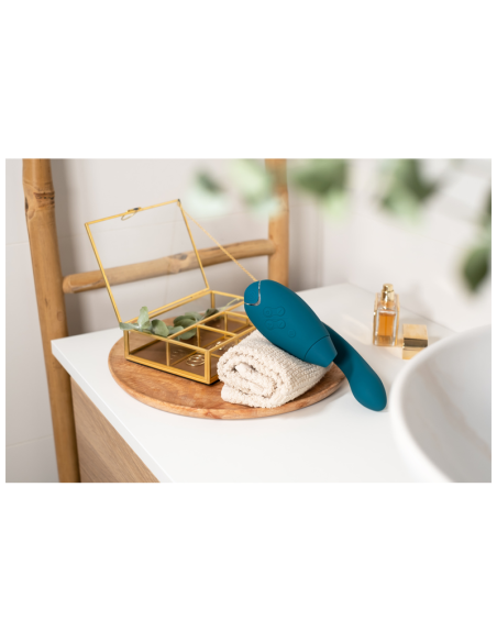 WOMANIZER DUO 2 ESTIMULADOR AZUL PETRALEO