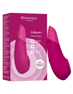 WOMANIZER ENHANCE ESTIMULADOR DE CLITORAS ROSA VIBRANTE