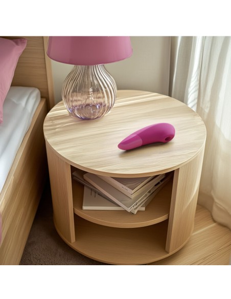 WOMANIZER ENHANCE ESTIMULADOR DE CLITORAS ROSA VIBRANTE