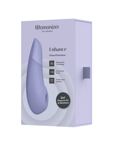 WOMANIZER ENHANCE ESTIMULADOR DE CLITORAS LILA