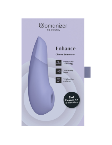WOMANIZER ENHANCE ESTIMULADOR DE CLITORAS LILA