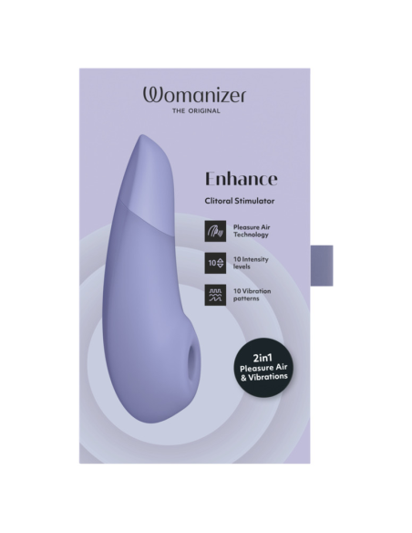 WOMANIZER ENHANCE ESTIMULADOR DE CLITORAS LILA