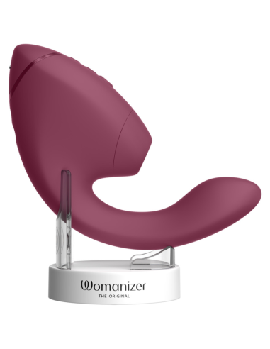WOMANIZER DUO NEXT ESTIMULADOR VIBRADOR DUAL CLATORIS PUNTOAG ROSA