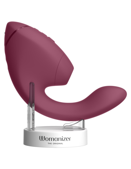 WOMANIZER DUO NEXT ESTIMULADOR VIBRADOR DUAL CLATORIS PUNTOAG ROSA