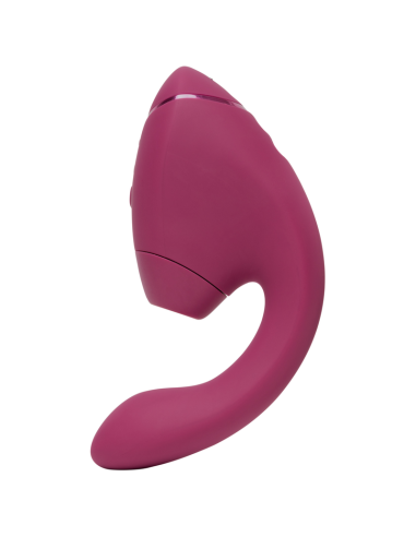 WOMANIZER DUO NEXT ESTIMULADOR VIBRADOR DUAL CLATORIS PUNTOAG ROSA