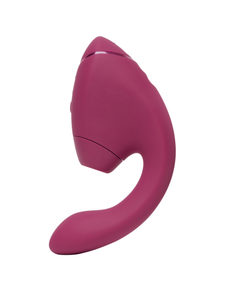 WOMANIZER DUO NEXT ESTIMULADOR VIBRADOR DUAL CLATORIS PUNTOAG ROSA