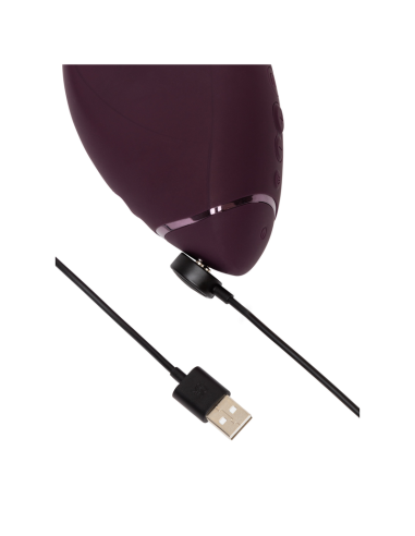 WOMANIZER DUO NEXT ESTIMULADOR VIBRADOR DUAL CLATORIS PUNTOAG MORADO