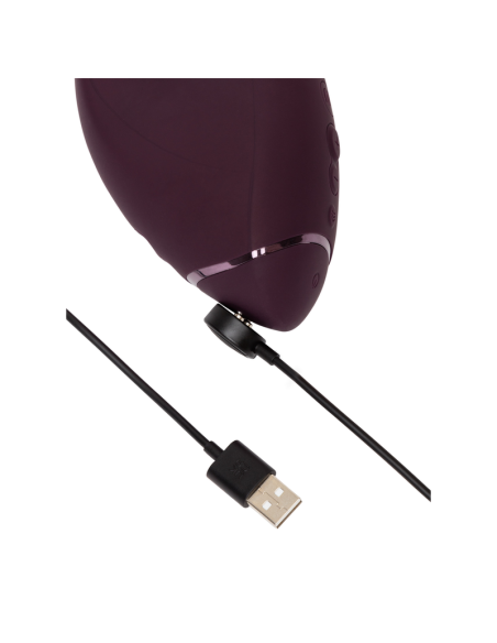 WOMANIZER DUO NEXT ESTIMULADOR VIBRADOR DUAL CLATORIS PUNTOAG MORADO