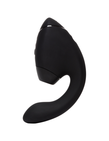 WOMANIZER DUO NEXT ESTIMULADOR VIBRADOR DUAL CLATORIS PUNTOAG NEGRO