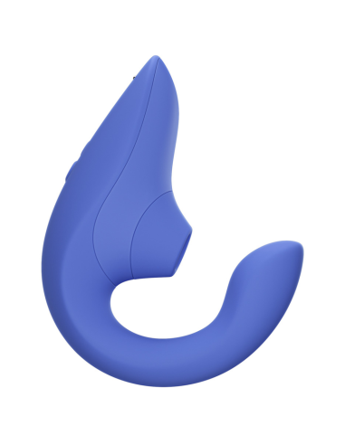 WOMANIZER BLEND ESTIMULADOR VIBRADOR RABBIT AZUL