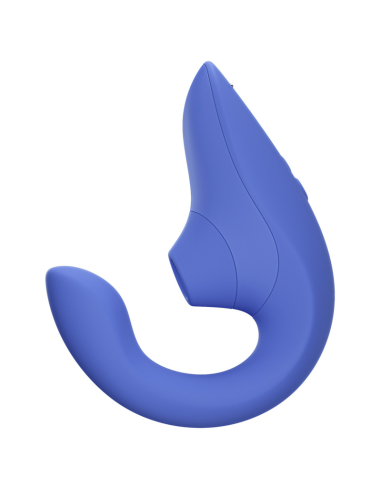 WOMANIZER BLEND ESTIMULADOR VIBRADOR RABBIT AZUL
