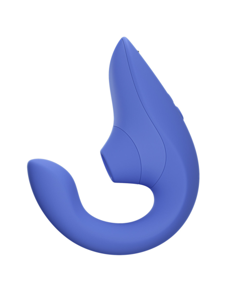 WOMANIZER BLEND ESTIMULADOR VIBRADOR RABBIT AZUL