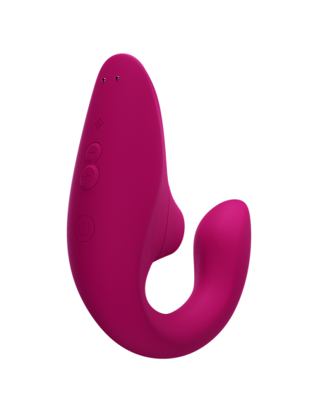 WOMANIZER BLEND ESTIMULADOR VIBRADOR RABBIT FUCSIA