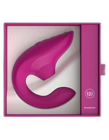 WOMANIZER BLEND ESTIMULADOR VIBRADOR RABBIT FUCSIA