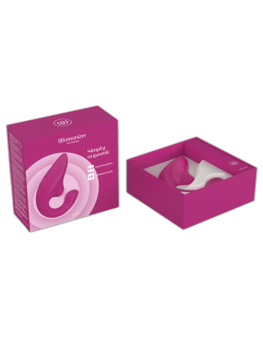 WOMANIZER BLEND ESTIMULADOR VIBRADOR RABBIT FUCSIA