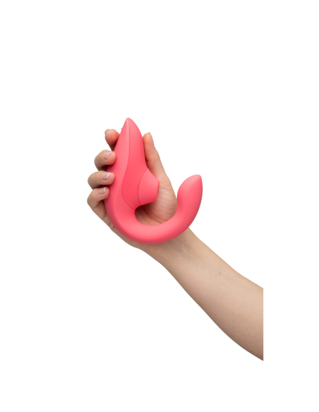 WOMANIZER BLEND ESTIMULADOR VIBRADOR RABBIT ROSA