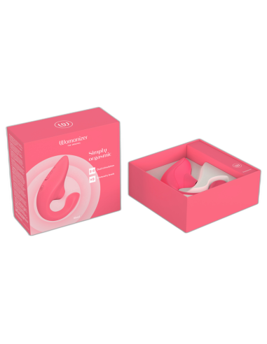 WOMANIZER BLEND ESTIMULADOR VIBRADOR RABBIT ROSA