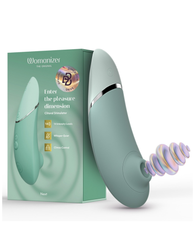 WOMANIZER NEXT ESTIMULADOR DE CLITORAS VERDE CLARO